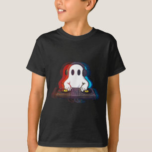Camiseta Boo Edm Hallowe de ilusión óptica fantasma de la m