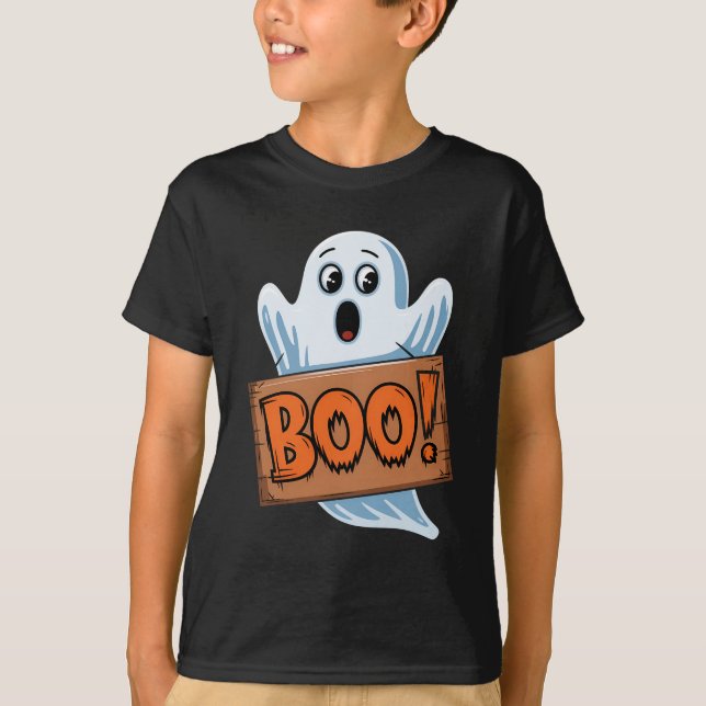 Camiseta Boo Fantôme d'halloween (Anverso)