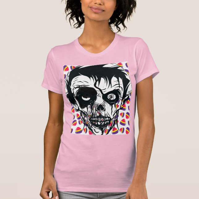 Camiseta Boo Feliz Halloween (Anverso)