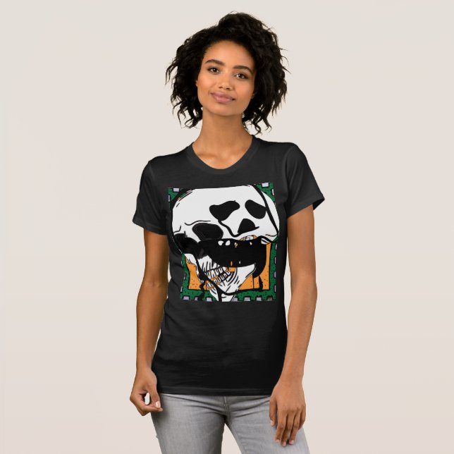 Camiseta Boo Feliz Halloween (Anverso completo)