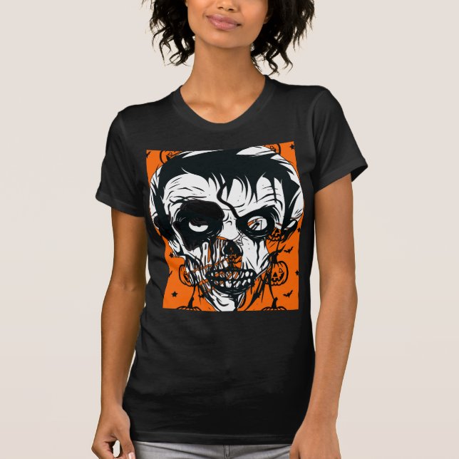 Camiseta Boo Feliz Halloween (Anverso)