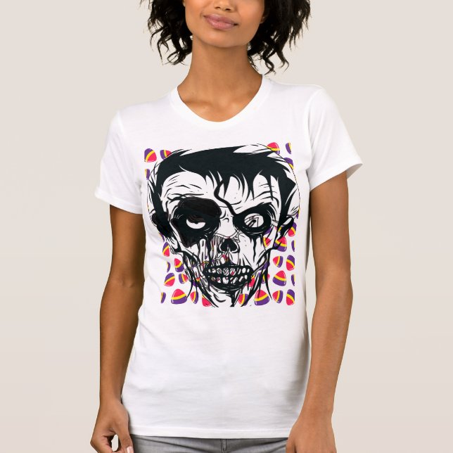 Camiseta Boo Feliz Halloween (Anverso)