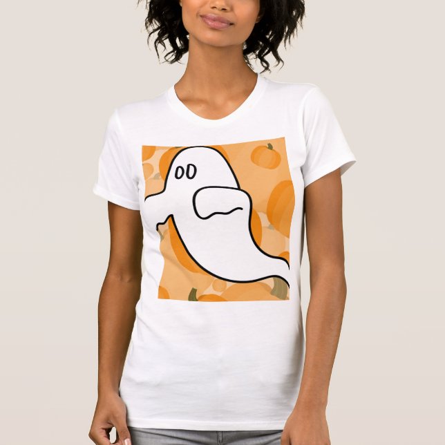 Camiseta Boo Feliz Halloween (Anverso)