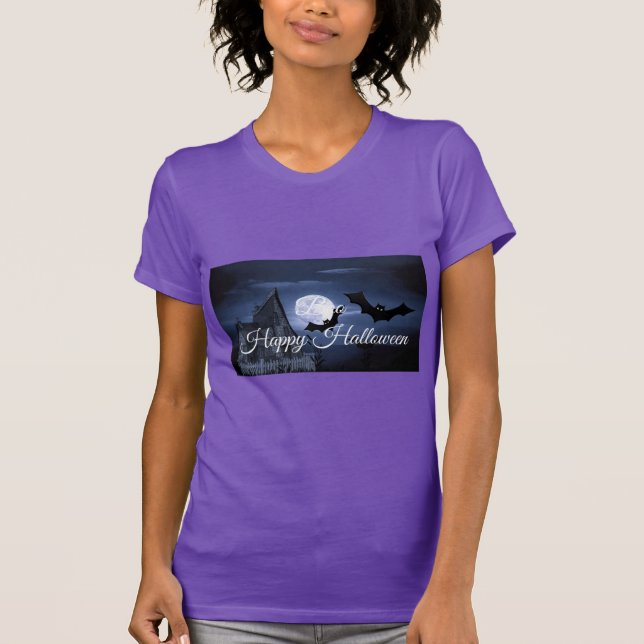 Camiseta Boo Feliz Halloween (Anverso)