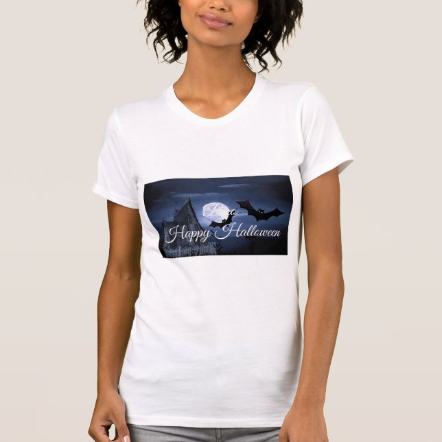 Camiseta Boo Feliz Halloween (Anverso)