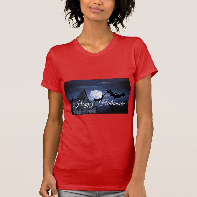 Camiseta Boo Feliz Halloween (Anverso)