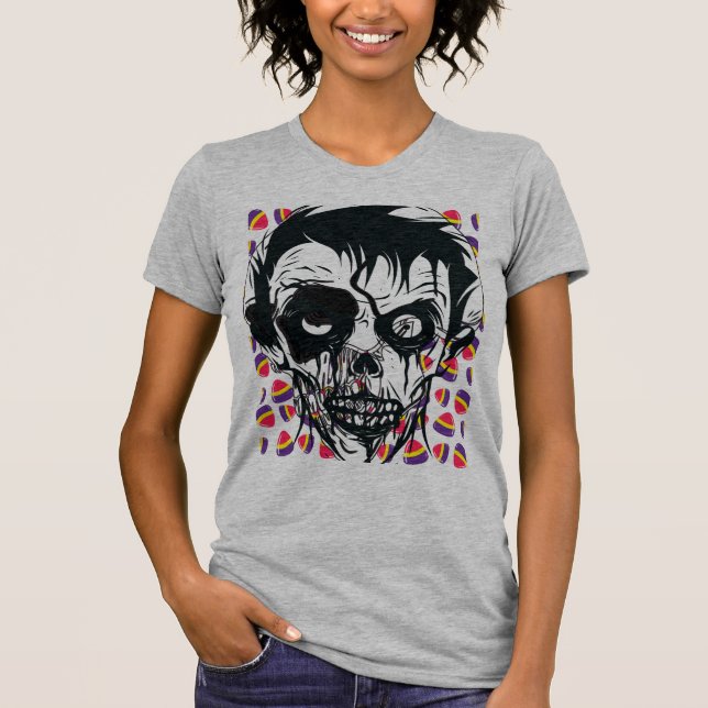 Camiseta Boo Feliz Halloween (Anverso)