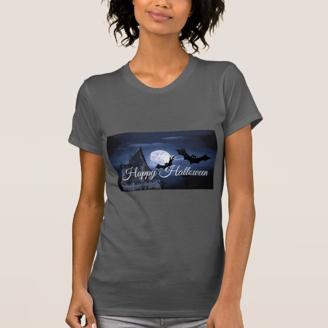 Camiseta Boo Feliz Halloween (Anverso)