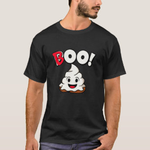 Camiseta Boo - Fiesta de Halloween Lindos Poo con Disfraz d