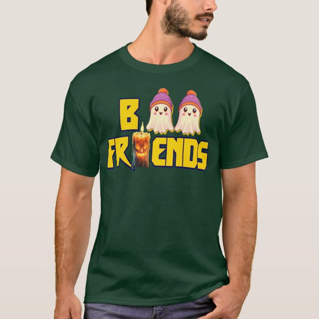 Camiseta boo friends (Anverso)