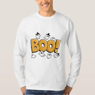 Camiseta ¡Boo! Fun Halloween Ghost Design