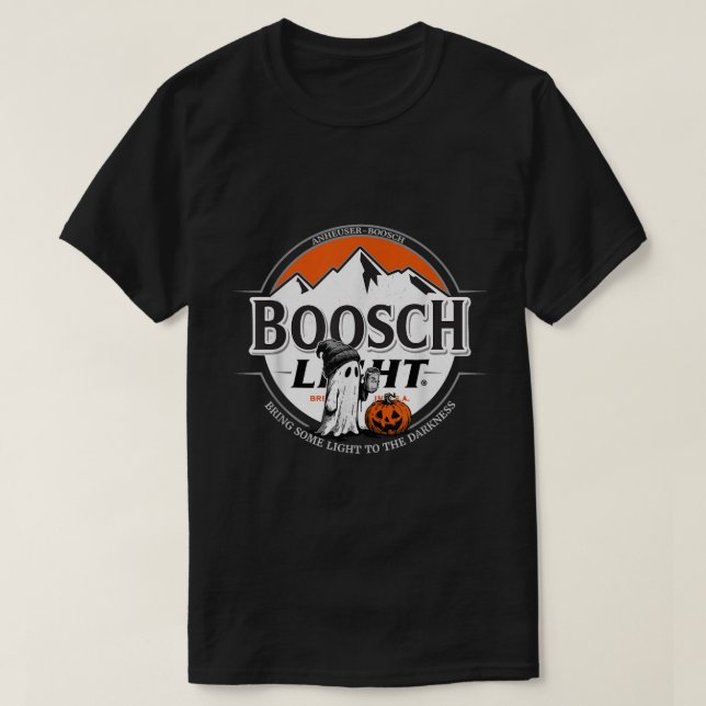 Camiseta Boo Ghost Beer Beer Funny Halloween Tee (Diseño del anverso)
