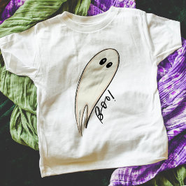 Camiseta Boo Ghost Ilustracion Halloween