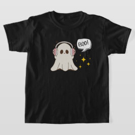 Camiseta Boo Ghost Musical Halloween