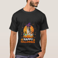 Boo Ghost Scary Pumpkin Witch Shetland Sheepdog Ha