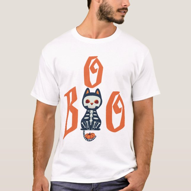Camiseta Boo Halloween (Anverso)