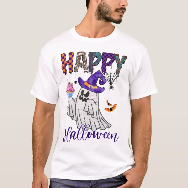 Camiseta Boo Halloween (Anverso)