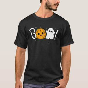Camiseta Boo Halloween calabaza carnaval fanático de Hallow