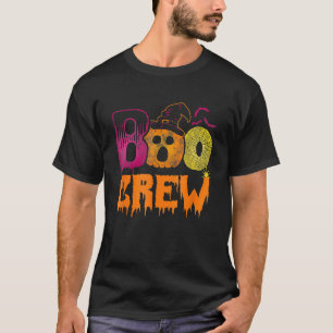 Camiseta Boo Halloween Con Arañas De Calabaza Y Gorra De Br