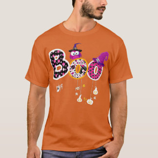 Camiseta Boo Halloween Costume Spime, Fantasmas, Pumkin & W