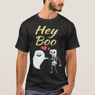 Camiseta Boo Halloween Skeleton Kids Youth Boys Girls  Cute