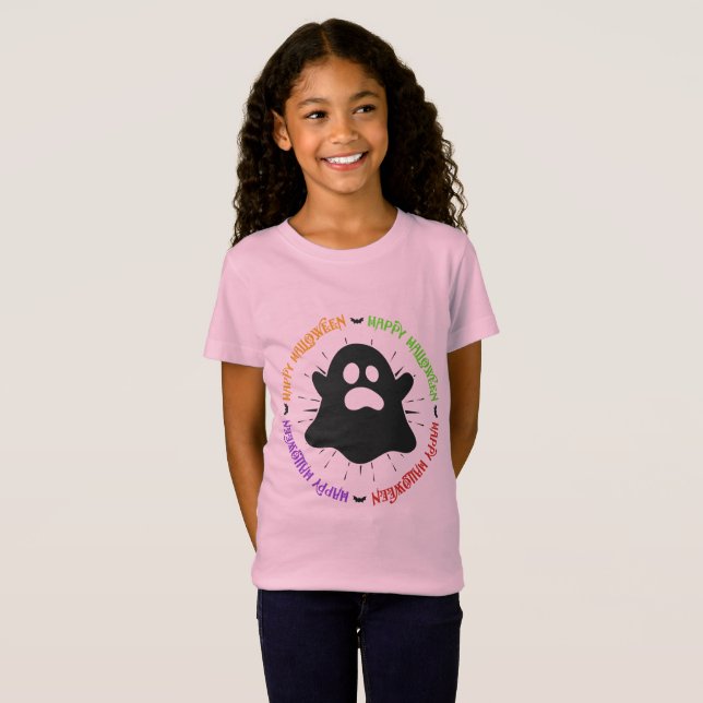 Camiseta Boo!! Happy Halloween!! (Anverso completo)