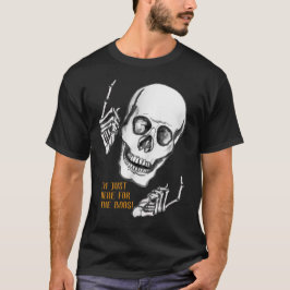 Camiseta Boo Happy Halloween Funny Skull bromeando