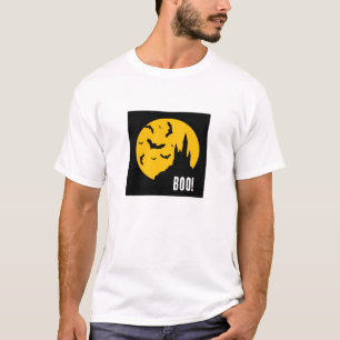 Camiseta "¡BOO!" Haunted Castle Halloween T Shirt