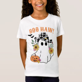 Camiseta Boo Haw caída Halloween cowboy fantasma occidental