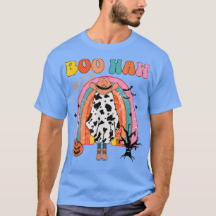 Camiseta Boo Haw Cowboy Halloween Cowgirl fantasma Western 