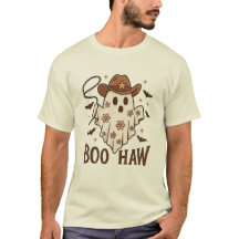 Boo Haw Cowgirl Ghost - Halloween occidental lindo