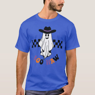 Camiseta Boo-Haw - Fantasma de Cowboy - Halloween divertida