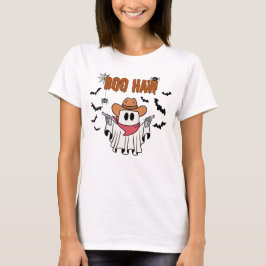 Camiseta Boo Haw - Fantasma Fantasma Halloween Occidental