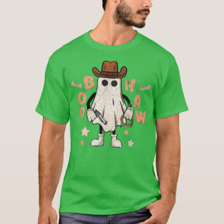 Camiseta Boo Haw Fantasma Rodeo País Occidental Vaquero Hal