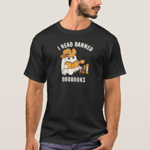 Camiseta Boo Haw Leo libros prohibidos Western Cowboy Ghost