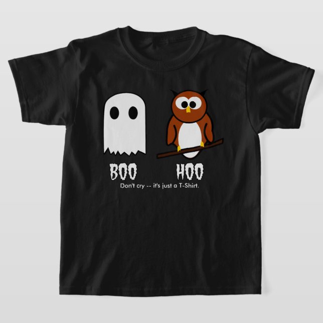 Camiseta Boo Hoo Ghost y Owl (Distribución)