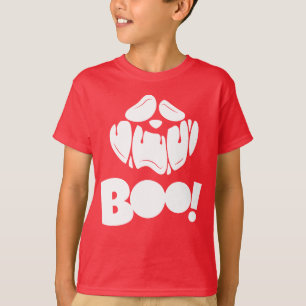 Camiseta Boo Horror Face Feliz Halloween
