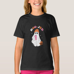 Camiseta BOO JEE Funny Halloween Ghost Coffkin