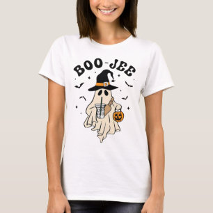 Camiseta Boo Jee Ghost Cute Funny Halloween