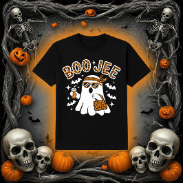 Camiseta Boo-Jee Ghost | Halloween de moda para leopardo