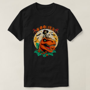 Camiseta BOO-Jee Halloween: ¡Diseño divertido de T-Rex y Sk