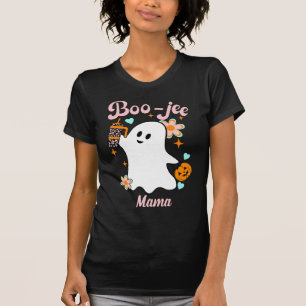 Camiseta Boo-Jee Mama   Fantasma retro