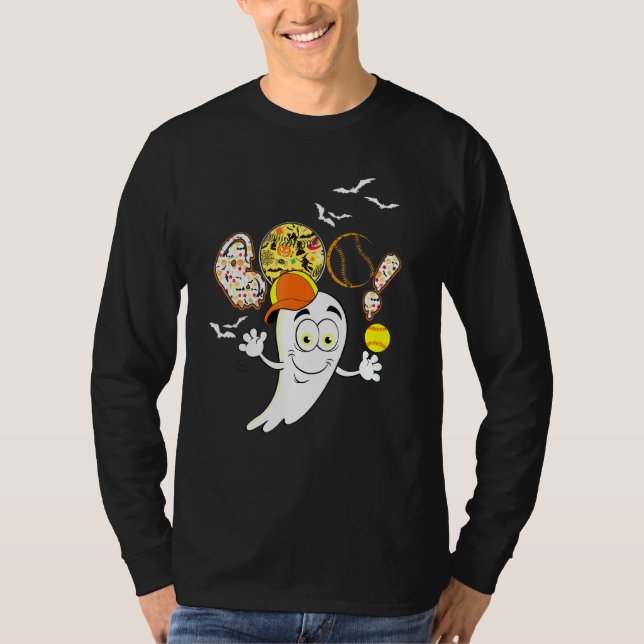 Camiseta Boo jugador de tenis fantasma noche de fantasía (Anverso)