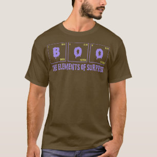 Camiseta Boo Los Elementos De Sorpresa Graciosa Chemi De Ha