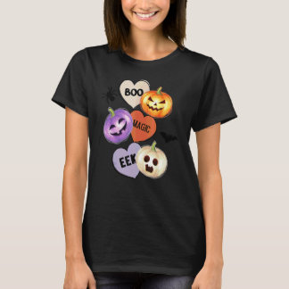 Camiseta Boo Magia Temporada de Calabaza Otoño Lindo Hallow