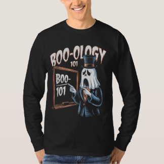Camiseta Boo-Ology 101, feliz halloween