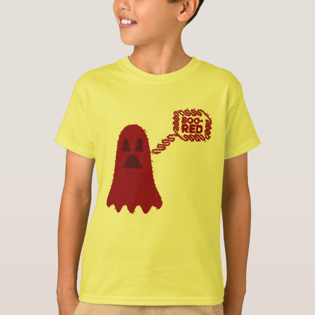 Camiseta Boo-Red Kids T-Shirt (Anverso)