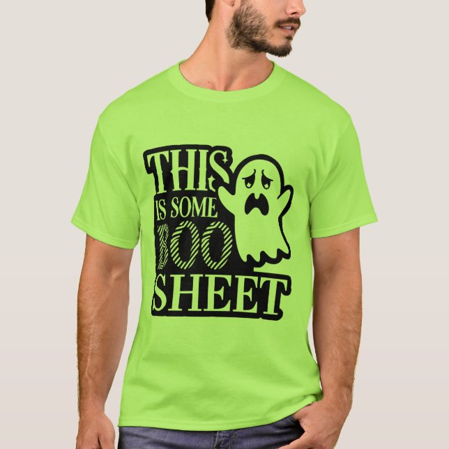 Camiseta Boo Sheet Halloween (Anverso)