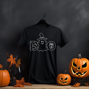Camiseta BOO Silhouette Halloween