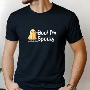 Camiseta ¡Boo! Soy un fantasma de sonrisa espeluznante